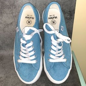 COPY - Hurley Womens Carrie Low Top Canvas Sneakers Shoes Size 6.5 Chambray